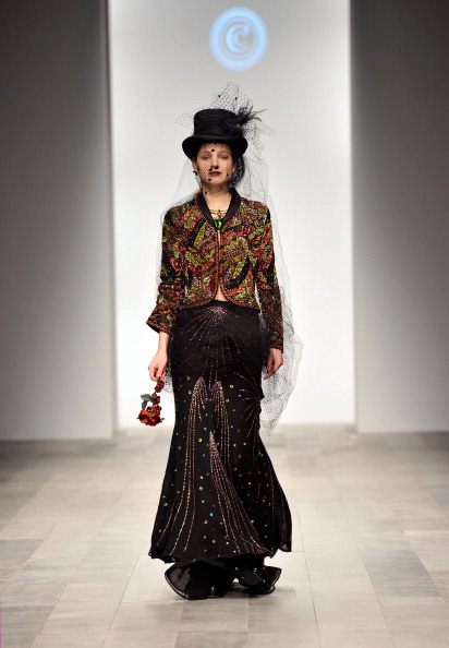 Caroline Charles Runway - LFW Autumn/Winter 2011